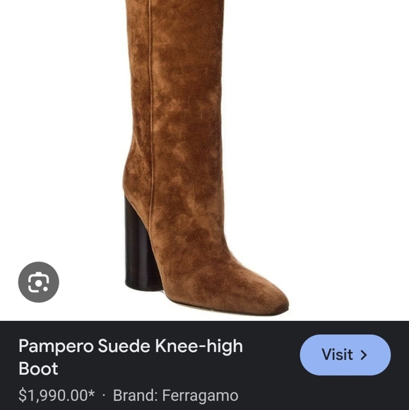 Ferragamo knee high boots - Picture 6 of 12